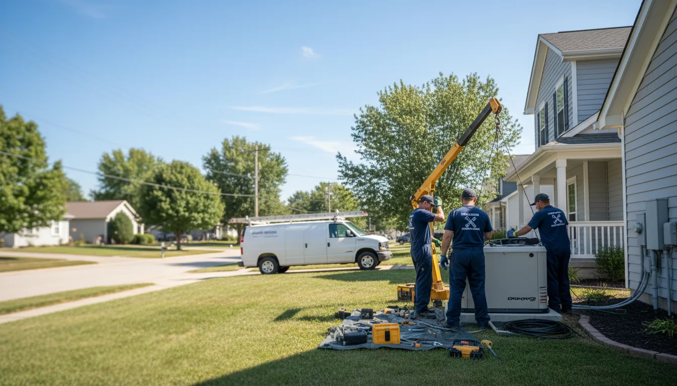Generator Installation in Baldwin, IL near me